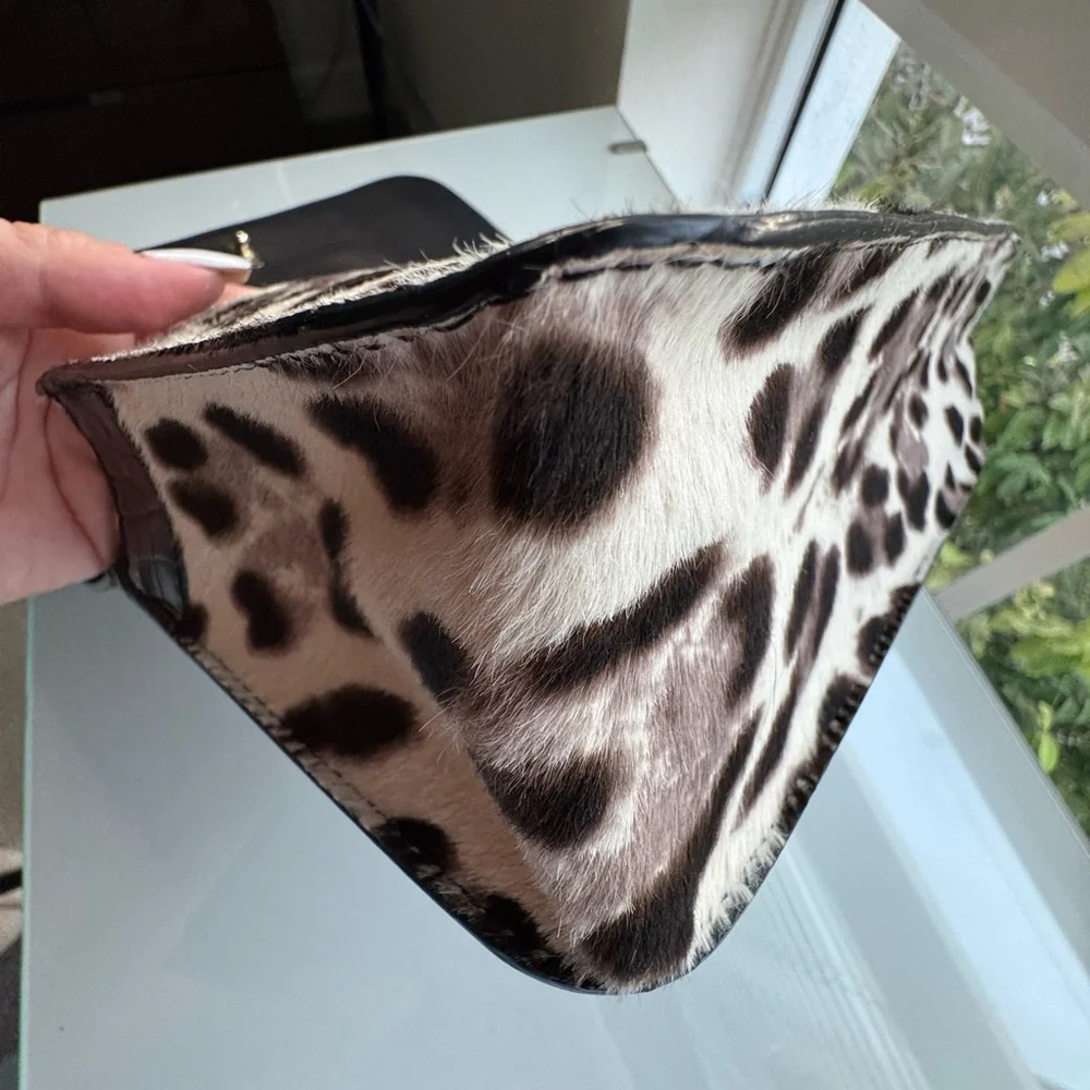 Jimmy Choo Pony Hair Shoulder Bag